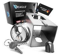 Deagle® Antivol de remorque + disque ABUS + galvanisation de qualité supérieure et revêtement par pulvérisation + protection optimale à l'état accouplé et déconnecté dans toutes les conditions
