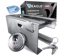 Deagle® Antivol de remorque + disque ABUS + galvanisation de qualité supérieure + protection optimale en cas d'attelage dans toutes les conditions météorologiques