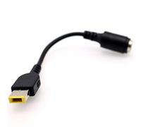 Deal4GO 0B47046 0B47048 Câble convertisseur de puissance avec embout rond à carré pour Lenovo ThinkPad IdeaPad Yoga Chromebook Flex 7,9 x 5,5 mm