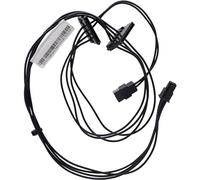 Deal4GO Câble d'alimentation Mini 4 broches vers 2 SATA ODD 00XL204 de remplacement pour Lenovo ThinkCentre M910Q M920T M710T M910s P330 Noir 65 cm