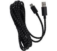 Deal4GO Câble de chargement tressé durable de type C pour manette Xbox Elite Series 2/Series X S/PS5/Switch Pro 2,7 m