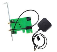 Deal4GO Carte SMA PCIe PJG48 Kit d'antenne externe sans fil 7MJGK de remplacement pour Dell Pro Tower Plus QBT1250, QCT1250, QCT1255