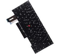 Deal4GO Clavier rétroéclairé de remplacement pour ordinateur portable Lenovo Thinkpad T14s Gen 1 2, T490s, T495s, P1 Gen 1 2 3, X1 Extreme Gen 1 2 3