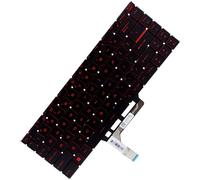 Deal4GO Clavier rétroéclairé monochrome de remplacement pour MSI GF65 10UE 9SD GS65 GF63 9SC WS65 GS65VR PS63 PS42 MS-16W1/2 MS-16R6/5/4/3 MS-16Q2/3/4