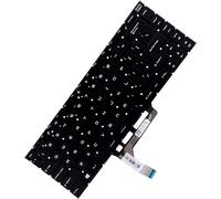 Deal4GO Clavier rétroéclairé monochrome de remplacement pour MSI GF65 Thin 10UE-047 9SD GS65 Stealth GF63 WS65 GS65VR PS63 MS-16W1/2 MS-16R6 MS-16Q4 - Noir