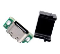 Deal4GO Connecteur d'alimentation USB-C de remplacement pour console Gameboy Advance SP GBA SP AGS-001 (2003) - Noir
