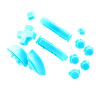 Deal4GO Ensemble de boutons avec déclencheur A B X Y, D-Pad, Home, Capture L R ZR ZL de rechange pour Nintendo Switch Lite en plastique (bleu)