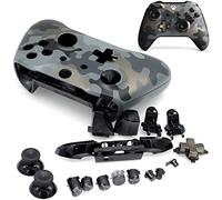 Deal4go Kit Complet de Remplacement avec Boutons pour Manette Xbox One S Night Ops Camo édition spéciale