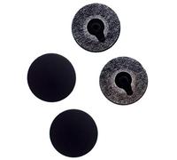 Deal4go Lot de 4 Patins adhésifs en Caoutchouc de Rechange pour MacBook Pro A1278 A1286 A1297 13" 15" 17" Coque inférieure en Plastique