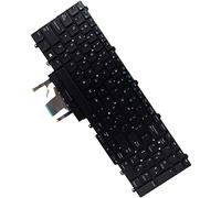 Deal4GO US-INTL Clavier rétroéclairé avec pointeur bâton de rechange pour Dell Latitude E5550 E5570 5580 5590 5591 Precision 3510 3520 3530 7510 7520 7710 7720