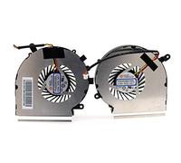 Deal4GO Ventilateur de processeur 3 broches avec ventilateur GPU pour MSi GE62 GE72 PE60 PE70 GL62 GL72 GP62 GP72 MS-16J1 MS-16J5 MS-1791 MS-1795