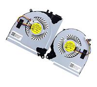 Deal4GO Ventilateur de processeur 4X5CY 04X5CY avec refroidisseur de ventilateur GPU RJX6N 0RJX6N de rechange pour Dell Inspiron 15 7559 7557 5576 P57F