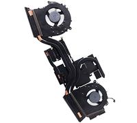Deal4GO Ventilateur de refroidissement pour processeur et processeur graphique avec dissipateur thermique L87237-001 Remplacement pour H P Omen 15-DH 15-DH000 15-DH1070WM 15-DH011TX