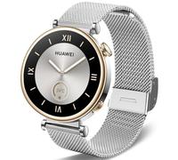 DEALELE Bracelet compatible avec Huawei Watch GT4 41 mm / Fossil Women's Gen 6 / Gen 5E 42 mm / Garmin Venu 3S / Venu 2S, 18 mm en acier inoxydable, bracelet de rechange pour homme et femme, 18mm