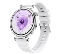 DEALELE Bracelet compatible avec Huawei Watch GT6 / GT5 / GT4 41 mm / GT5 Pro 42 mm / Garmin Venu 3S / Fossil Women's Gen 6, Femme 18 mm Bracelet de rechange sport en silicone cristal de glace souple