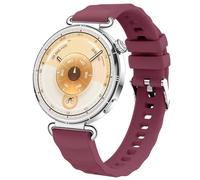 DEALELE Bracelet compatible avec Huawei Watch GT6 / GT5 / GT4 41 mm / GT5 Pro 42 mm / Garmin Venu 3S / Fossil Women's Gen 6, Femme 18 mm Bracelet de rechange sport en silicone cristal de glace souple