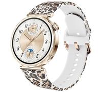 DEALELE Bracelet Compatible avec Huawei Watch GT6 / GT5 / GT4 41mm / GT5 Pro 42mm / Garmin Venu 3S / Forerunner 265S / Fossil Women's Gen 6, Bracelet de rechange en silicone Ice Crystal doux de 18mm