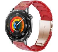DEALELE Bracelet compatible avec Samsung Galaxy Watch 46 mm/Galaxy 3 45 mm, 22 mm, bracelets en résine colorée pour Huawei Watch GT5 / GT5 Pro / 4/4 Pro / GT4 / 3/3 Pro / GT3 / GT2 46 mm pour homme et