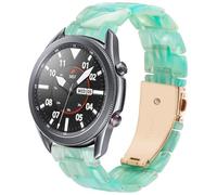 DEALELE Bracelet compatible avec Samsung Galaxy Watch 46 mm/Galaxy 3 45 mm, 22 mm, bracelets en résine colorée pour Huawei Watch GT5 / GT5 Pro / 4/4 Pro / GT4 / 3/3 Pro / GT3 / GT2 46 mm pour homme et