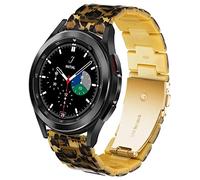 DEALELE Bracelet compatible avec Samsung Galaxy Watch 7 / FE / 6/6 Classic / 5/5 Pro / 4/4 Classic / 3 41 mm, bracelets de rechange en résine colorée de 20 mm pour Huawei GT3 42 mm / GT2 42 mm, Motif