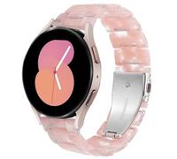 DEALELE Bracelet compatible avec Samsung Galaxy Watch 7 / FE / 6/6 Classic / 5/5 Pro / 4/4 Classic / 3 41 mm, bracelets de rechange en résine colorée de 20 mm pour Huawei GT3 42 mm / GT2 42 mm, 20mm