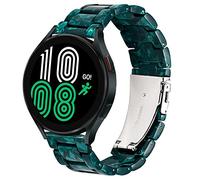 DEALELE Bracelet compatible avec Samsung Galaxy Watch 7 / FE / 6/6 Classic / 5/5 Pro / 4/4 Classic / 3 41 mm, bracelets de rechange en résine colorée de 20 mm pour Huawei GT3 42 mm / GT2 42 mm, 20mm