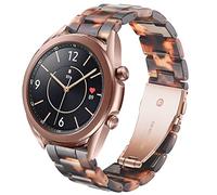 DEALELE Bracelet compatible avec Samsung Galaxy Watch 7 / FE / 6/6 Classic / 5/5 Pro / 4/4 Classic / 3 41 mm, bracelets de rechange en résine colorée de 20 mm pour Huawei GT3 42 mm / GT2 42 mm, 20mm