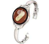 DEALELE Bracelet de rechange en maille d'acier inoxydable compatible avec Samsung Galaxy Watch 7 / FE / 6/6 Classic / 5/5 Pro / 4/4 Classic / 3 41 mm / Huawei GT3 / GT2 42 mm, 20 mm, 20 mm, Acier