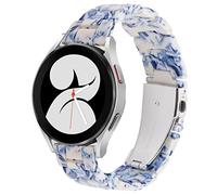 DEALELE Bracelet de rechange en résine coloré pour Samsung Gear Sport 20 mm pour Samsung Galaxy Watch 42 mm Active/Active 2 Huawei Watch GT2 42 mm Femme Homme