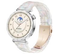 DEALELE Bracelet de rechange en résine colorée pour Huawei Watch GT5 41 mm/GT4 41 mm/Garmin Venu 3S/Forerunner 265S/255S/Fossil Women's 6e génération, 18 mm pour homme et femme, 18mm, Résine, Pas de