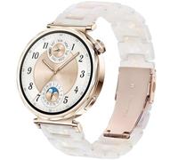 DEALELE Bracelets compatibles avec Huawei Watch GT5 Pro 42 mm/GT5 41 mm/GT4 41 mm/Garmin Venu 3S/Forerunner 265S/Fossil Women's 6e génération, 18 mm - Bracelet de rechange en résine colorée pour femme