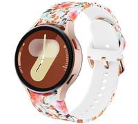 DEALELE Bracelets compatibles avec Samsung Galaxy Watch 6/6 Classic/5/5 Pro/4/4 Classic/Galaxy 3 41 mm/Active 2, bracelet de rechange en cuir diamant brillant de 20 mm pour Huawei GT3 42 mm, galaxy 7