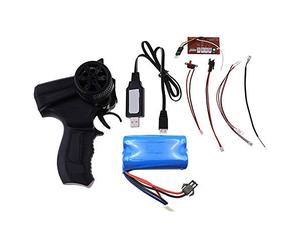 DealMux pour Wpl B14K B24K B16K B36K C14 C24K Kit de télécommande à grande échelle Version Chargeur Lipo récepteur universel 2.4G