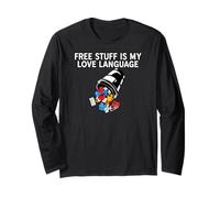Deals Hunter Free Stuff is My Love Language Manche Longue