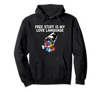 Deals Hunter Free Stuff is My Love Language Sweat à Capuche