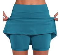 Deals of The Day Clearance Jupe Short Femmeavec Poches Sport Décontracté Jupe Couleur Unie Jupe Taille Moyenne Pantalons- La Randonnée, La Course, Le Cyclism Solide Taille Pas Cher Todays Daily Deals