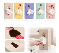 Deals of The Day Clearance Prime Boîte Mouchoirs Jupe Dame, Support Boîtes Mouchoirs Créatives, Couverture Boîte Mouchoirs Drôle, Boîte Mouchoirs Fille Dessin Animé, Distributeur Boîte Mouchoirs