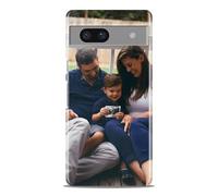 DEALY Coque Personnalisée pour Google Pixel 7A - Personnalisable avec Votre Propre Image & Photo - Coque Souple personnalisée avec Photo