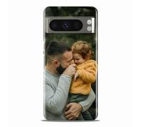 DEALY Coque Personnalisée pour Google Pixel 8 Pro - Personnalisable avec Votre Propre Image & Photo - Coque Souple personnalisée avec Photo