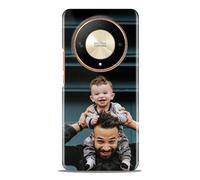 DEALY Coque Personnalisée pour Honor Magic 6 Lite - Personnalisable avec Votre Propre Image & Photo - Coque Souple personnalisée avec Photo