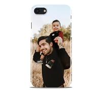 DEALY Coque Personnalisée pour iPhone SE 3 / SE 2/8 / 7 - Personnalisable avec Votre Propre Image & Photo - Coque Souple personnalisée avec Photo