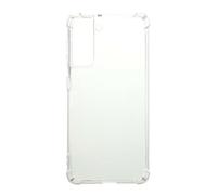 DEALY Coque pour Samsung Galaxy S21 5G Transparente Coins Renforcés