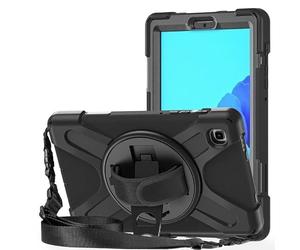 DEALY Coque pour Samsung Galaxy Tab A7 Lite Multi-Fonctions avec Bandoulière