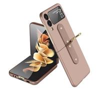 DEALY Coque pour Samsung Galaxy Z Flip 3 5G Anneau en Métal