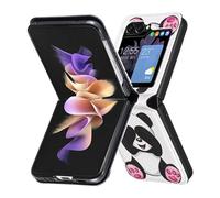 DEALY Coque pour Samsung Galaxy Z Flip 7 FE/Z Flip 6 Panda