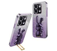 DEALY Coque pour Xiaomi Redmi Note 13 4G Lapin Support
