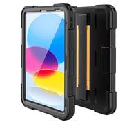 DEALY Étui étanche IP68 pour iPad (2025) / 10.9 (2022) étanche IP68 Support et Lanière