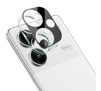 DEALY Lentille de Protection Noire Xiaomi Redmi Note 13 Pro Plus 5G