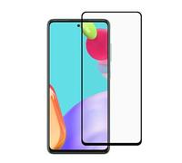 DEALY Protection Écran Verre Trempé pour Contours Noirs Samsung Galaxy A53/A52s/A52 5G/4G