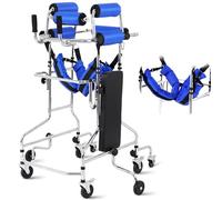 Déambulateur À 8 Roues, Aide À La Mobilité, Aide À La Marche Pour Personnes Âgées, Siège Réglable Pour Adultes Souffrant De Paralysie Cérébrale, Exercice, Handicapé, Patient Victime D'Un Avc